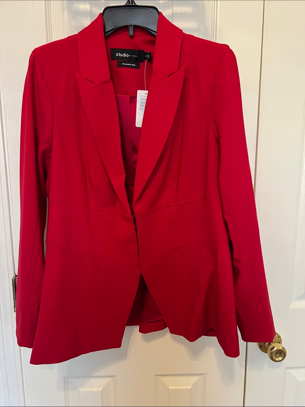 Studio Red Fitted Blazer - Women's Suit Jacket
